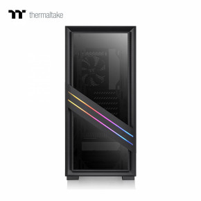  Thermaltake Versa T35 TG RGB/Black/Win/SPCC/Tempered Glass*2/120mm Standard Fan*1 4