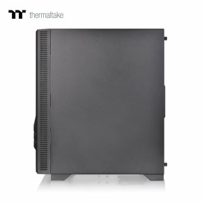  Thermaltake Versa T35 TG RGB/Black/Win/SPCC/Tempered Glass*2/120mm Standard Fan*1 7