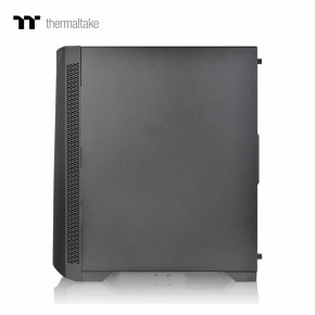  Thermaltake H350 TG RGB/Black/Win/SPCC/Tempered Glass*1/120mm Standard Fan*1 (CA-1R9-00M1WN-0 6