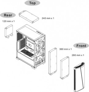  ThermalTake H350 TG RGB (CA-1R9-00M1WN-00) 8