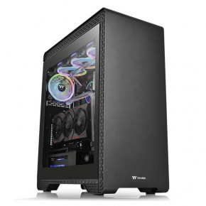  Thermaltake S500 Tempered Glass Black (CA-1O3-00M1WN-00)  