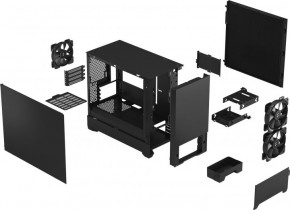  Fractal Design Pop Mini Silent Black Solid (FD-C-POS1M-01) 13