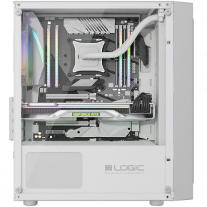  LogicConcept ATOS MESH+GLASS ARGB fans 3x120mm WHITE   mATX (AM-ATOS-20-0000000-0002) 8