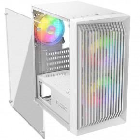  LogicConcept ATOS MESH+GLASS ARGB fans 3x120mm WHITE   mATX (AM-ATOS-20-0000000-0002) 11