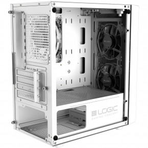  LogicConcept ATOS MESH+GLASS ARGB fans 3x120mm WHITE   mATX (AM-ATOS-20-0000000-0002) 13