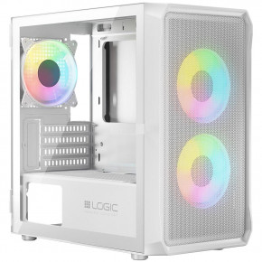  LogicConcept PORTOS MESH+GLASS ARGB fans 3x120mm WHITE   mATX (AM-PORTOS-20-0000000-0002) 6