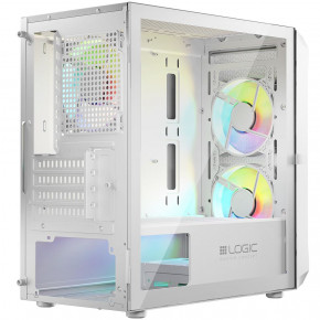  LogicConcept PORTOS MESH+GLASS ARGB fans 3x120mm WHITE   mATX (AM-PORTOS-20-0000000-0002) 13