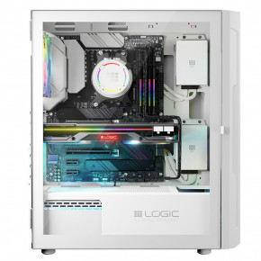  LogicConcept ARAMIS MESH+GLASS ARGB fans 4x120mm WHITE   ATX (AT-ARAMIS-20-0000000-0002) 17