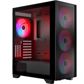  Modecom MISTRAL ARGB FLOW MIDI USB 3.0x2+TYPE-C BLACK   ATX (AT-MISTRAL-MG-10-00ARGB-0)