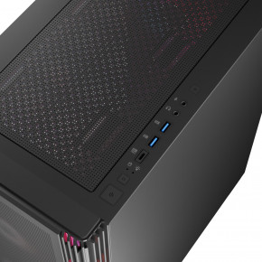  Modecom MISTRAL ARGB FLOW MIDI USB 3.0x2+TYPE-C BLACK   ATX (AT-MISTRAL-MG-10-00ARGB-0) 12