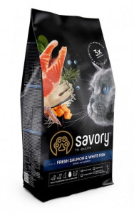     Savory Adult Cat Gourmand Fresh Salmon White Fish2 kg (30020)