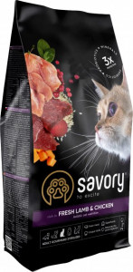     Savory Adult Cat Steril Fresh Lamb Chicken2 kg (30112)