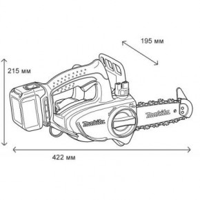   Makita DUC122Z     4