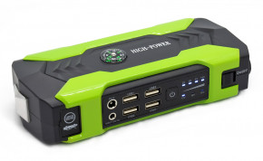     (CarJump Starter)+Power Bank HQ-Tech High-Power 28000mAh, 12V@200/600A, 4xUSB, SOS+LED, Box, 