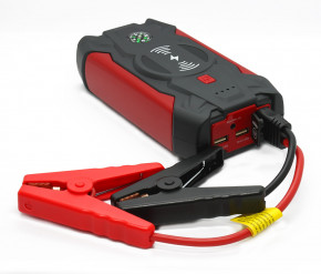     (CarJump Starter)+Power Bank HQ-Tech High-Power 39800mAh, 12V@600/1200A, 2xUSB+Wireless, SOS+LED, Box, Red