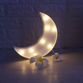  LED   ̳ UFT Funny Lamp Moon white 3