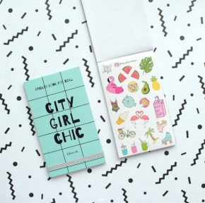    Sticker Book City Girl Chic 4