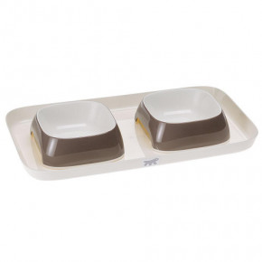 Ferplast Glam Tray Small Dove Grey        , , 40x23x5,5  122300