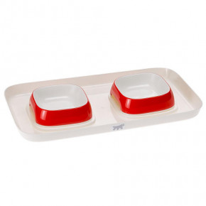 Ferplast Glam Tray Extra Small Red        , , 40x23x4,5  122302