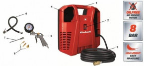  Einhell TC-AC 190/8 OF Kit 11