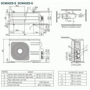   Mitsubishi Heavy SCM45ZS-W 3