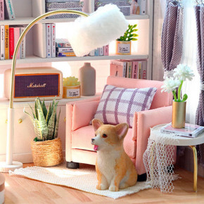 3D     DIY Cute Room A-080-B (6679-22758) 4