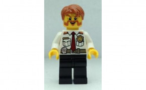  Lego Fire Chief 1  (cty0380)