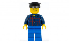  Lego Truck Driver 1  (twn195-used)