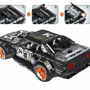  Lepin Technic 23009 Ford Mustang Hoonicorn V2   9