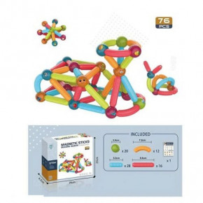    Magnetic Sticks blocks, 76   (7803)