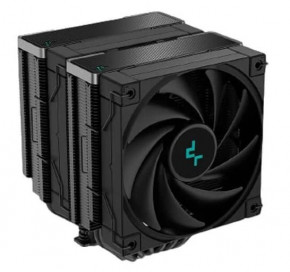   DeepCool AK620 Zero Dark (R-AK620-BKNNMT-G-1), Intel: 2066/2011-3/2011/1700/1200/1151/1150/1155/1156, AMD: AM5/AM4, 129138160 , 4-pin