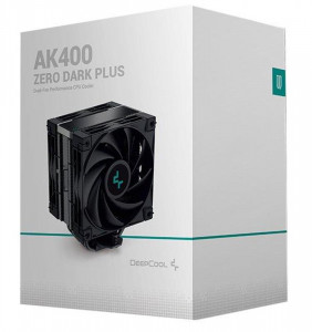    DeepCool AK400 Zero Dark Plus (R-AK400-BKNNMD-G-1), Intel: 1700/1200/1151/1150/1155, AMD: AM5/AM4, 12797155 , 4-pin (2)