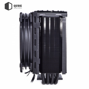   Qube QB-OL201 (120mm/4pin/800-1500RPM/30.8Dba/. TDP 135W/4 . ) 10