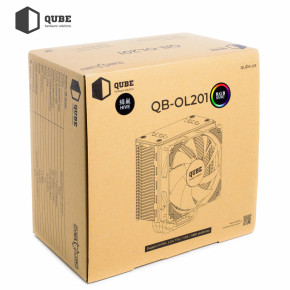   Qube QB-OL201 (120mm/4pin/800-1500RPM/30.8Dba/. TDP 135W/4 . ) 11