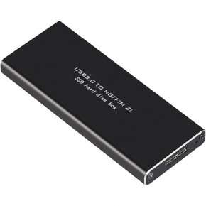   U&P WAZ-HC2  M.2 SSD (NGFF) SATA - USB 3.0 Black (WAZ-HC2-BK)