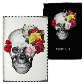    Skull with roses PD_L_CH003