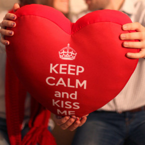   3D Keep calm and kiss me 3DPS_15L012_KR