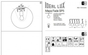  Ideal Lux MAPA FADE 140759 3