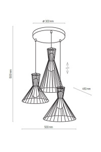  TK Lighting Sahara 3351 3