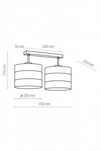  TAGO 2 BK TK-Lighting 3212 3