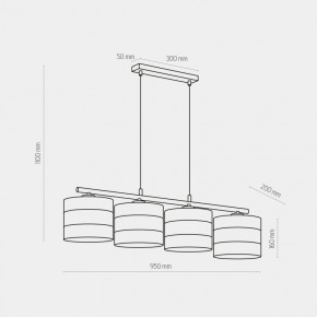  TAGO 4 WH TK-Lighting 3224 5