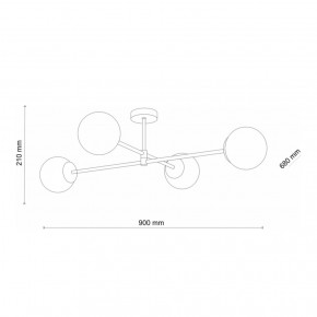  TK LIGHTING 4735 SARIUS BLACK 6