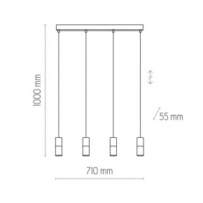  TK LIGHTING 6307 ELIT WHITE/WOOD 4