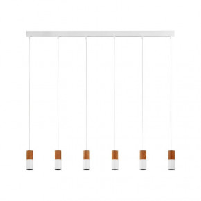  TK LIGHTING 6308 ELIT WHITE/WOOD