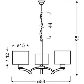  Candellux DRAGA (33-04208) 3