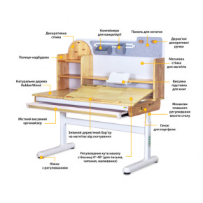  ErgoKids Timberdesk L (BD-690 Wood L) 3