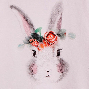    Hare with a rose Malwee (100)  (55749000102) 5