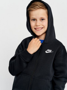  Nike B NSW HOODIE FZ CLUB S (BV3699-010) 5