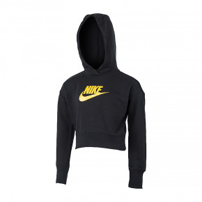  Nike G NSW CLUB FT CROP HOODIE HBR S (DC7210-011)