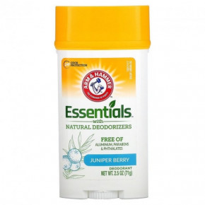        Arm amp Hammer (Essentials with Natural Deodorizers Deodorant Juniper Berry) 71 